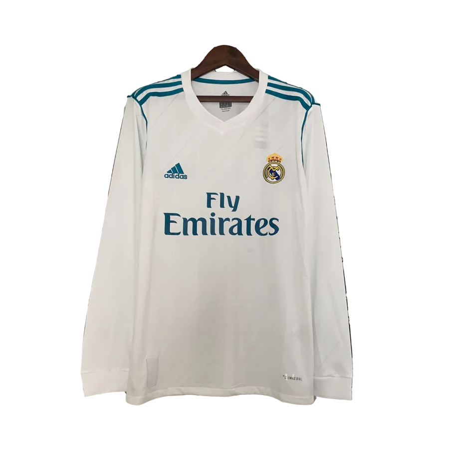 Real Madrid · LOCAL 2017/18 · Manga larga · FAN