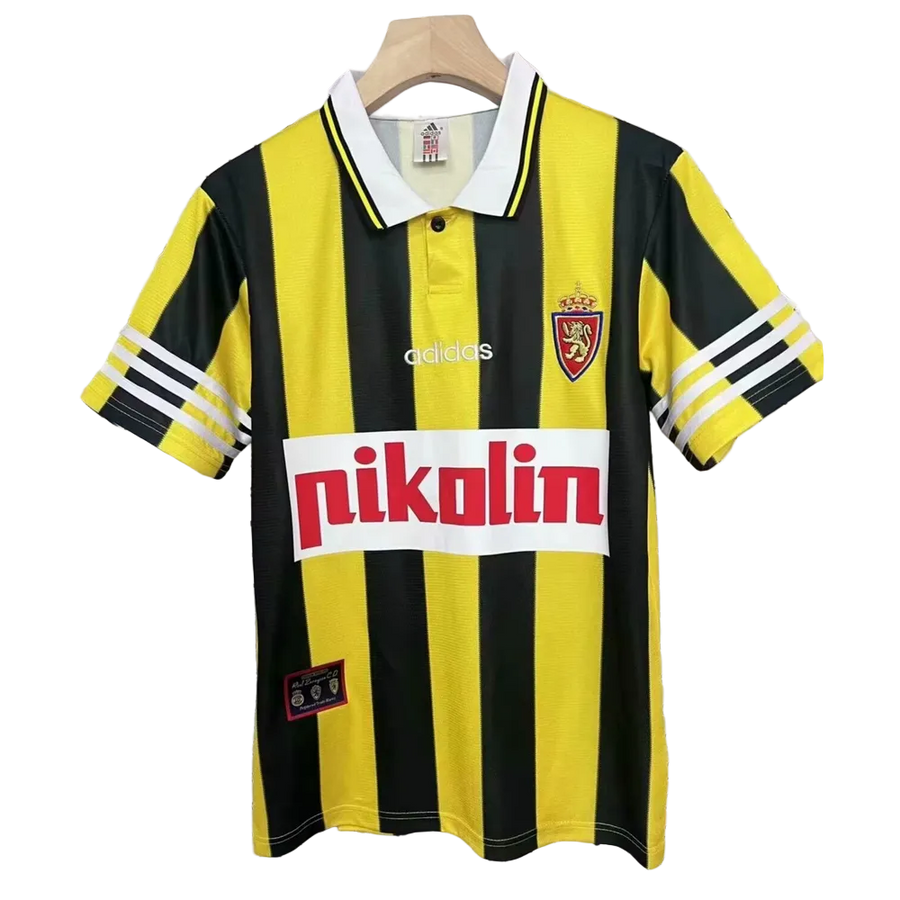 Real Zaragoza · TERCERA 1995/96 · Manga corta · FAN