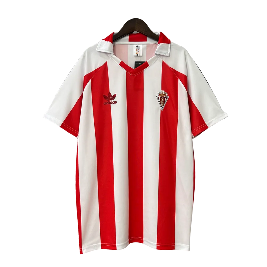 Real Sporting de Gijón · LOCAL 1986/87 · Manga corta · FAN