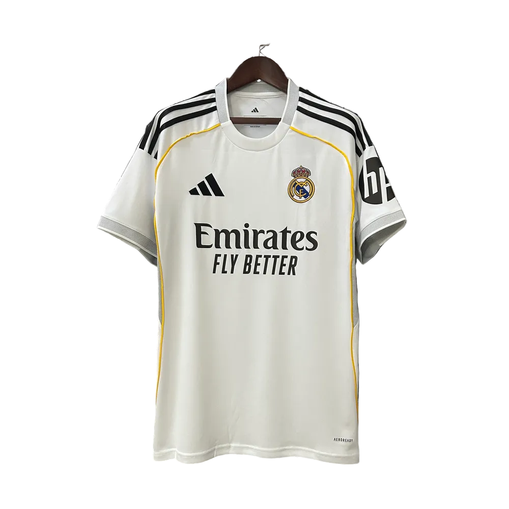 Real Madrid · LOCAL 2025/26 · Manga corta · FAN