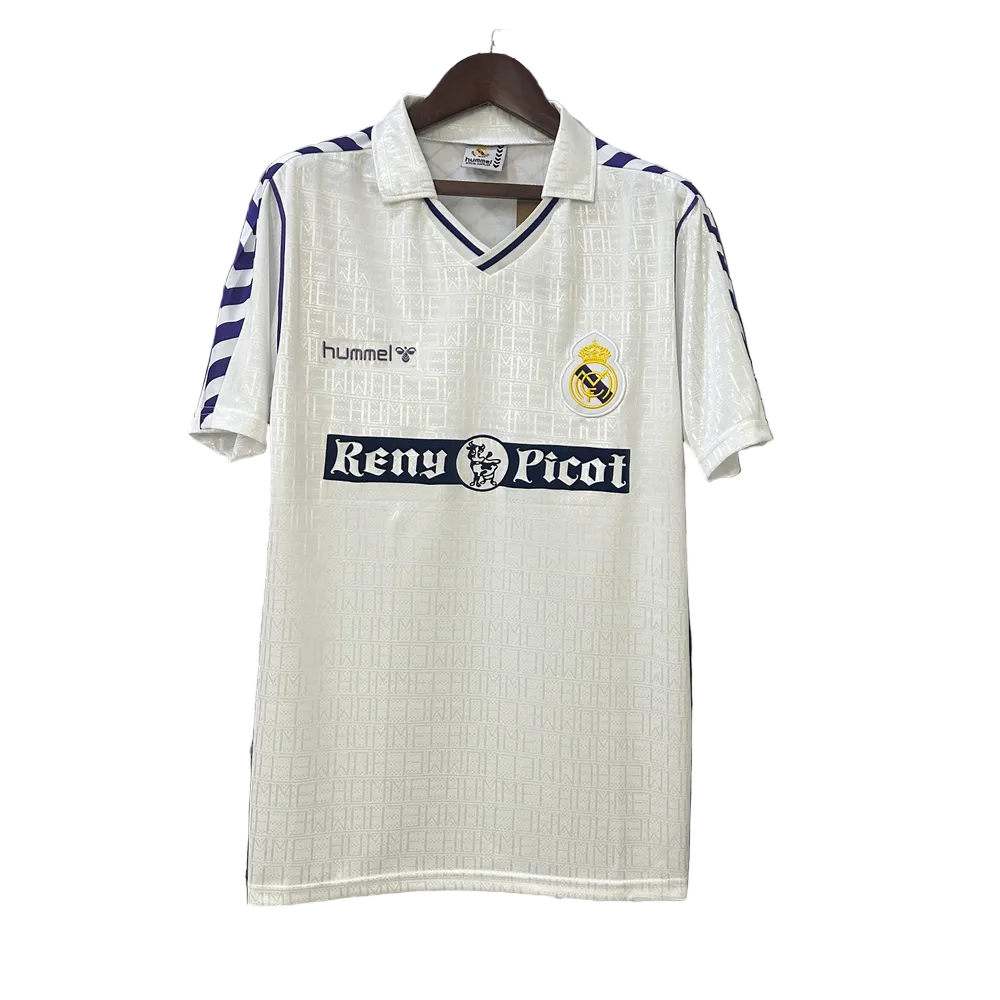Real Madrid · LOCAL 1989/90 · Manga corta · FAN