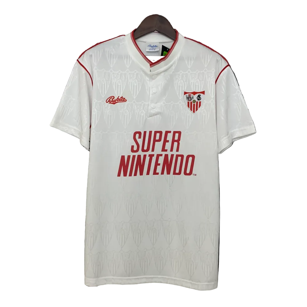 Sevilla FC · LOCAL 1991/92 · Manga corta · FAN