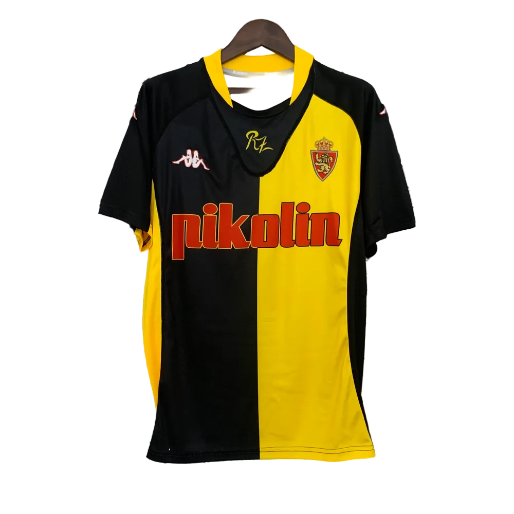 Real Zaragoza · VISITANTE 2001/02 · Manga corta · FAN