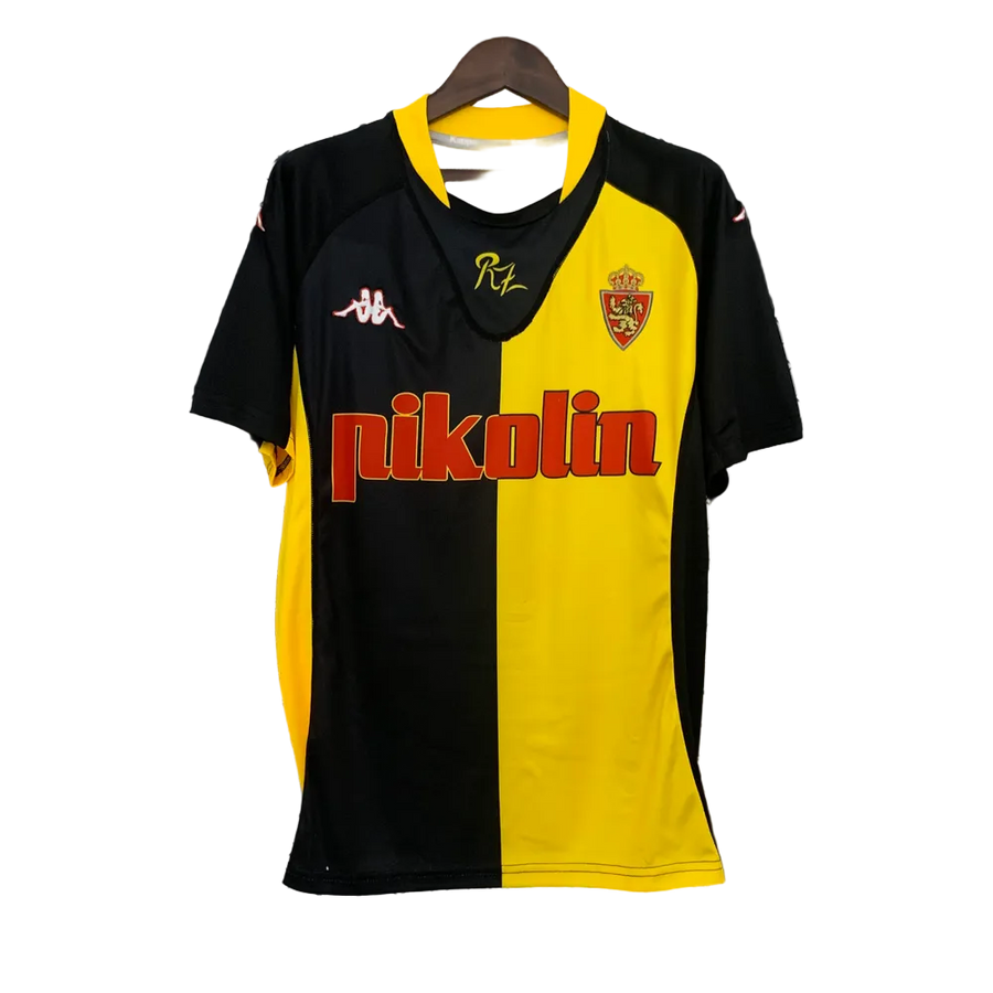 Real Zaragoza · VISITANTE 2001/02 · Manga corta · FAN