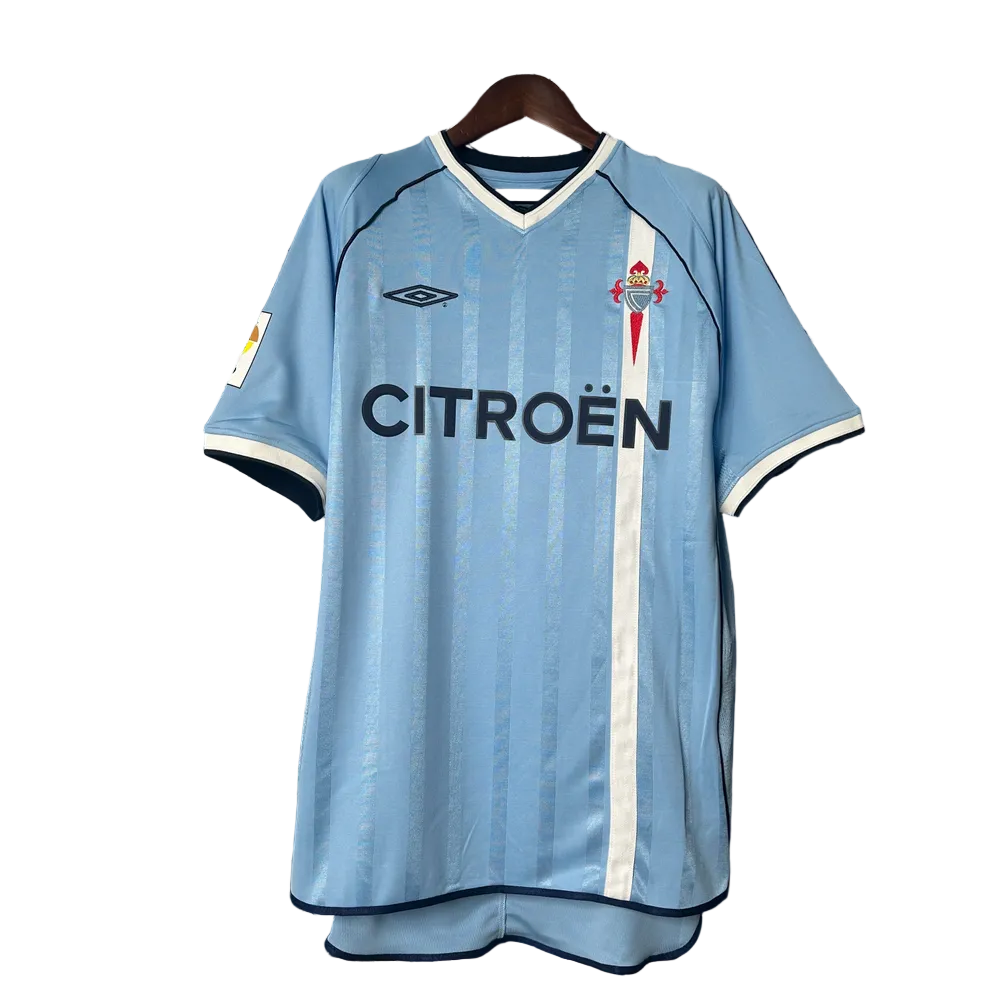 RC Celta de Vigo · LOCAL 2001/02 · Manga corta · FAN
