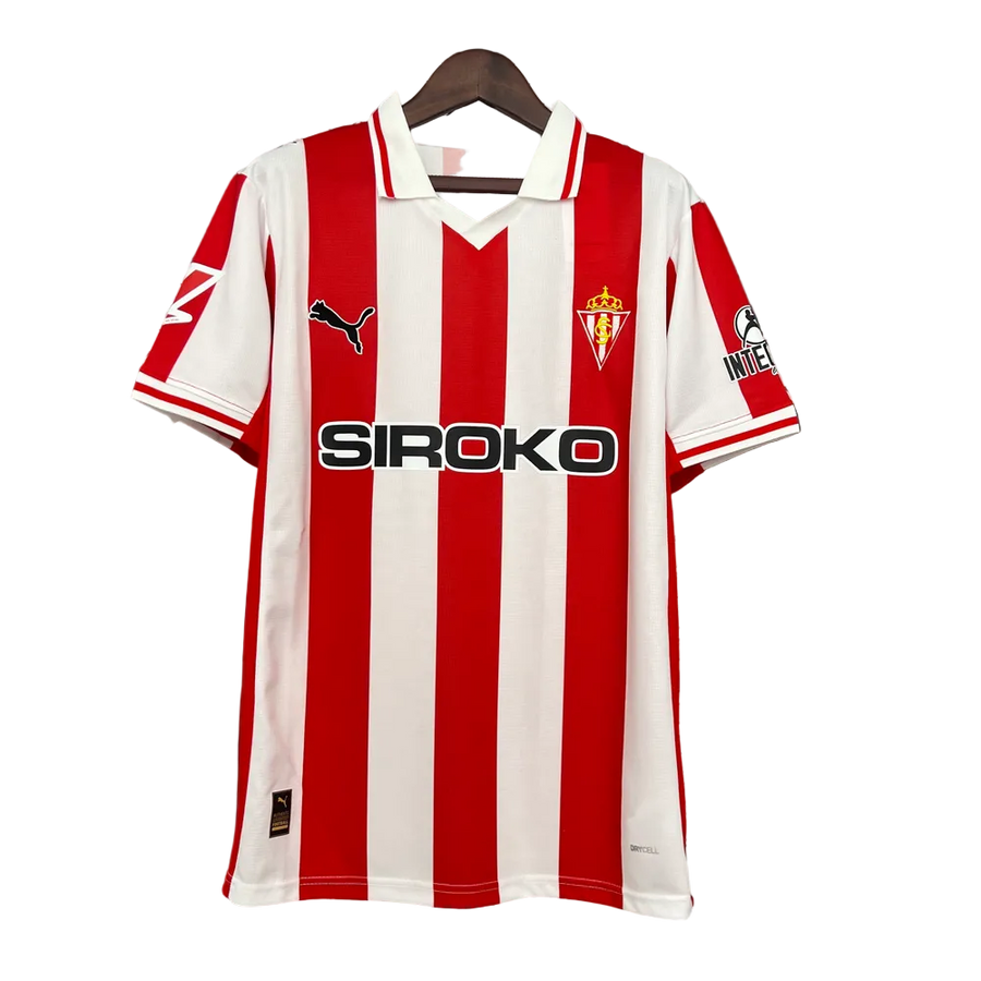 Real Sporting de Gijón · LOCAL 2025/26 · Manga corta · FAN