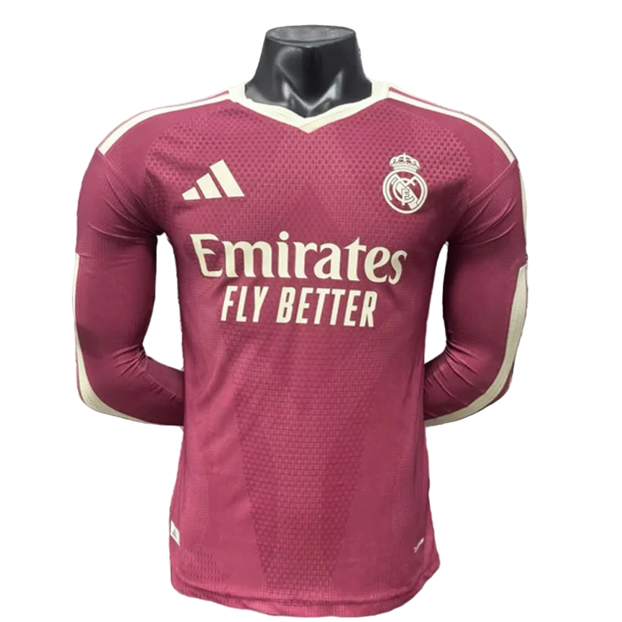 Real Madrid · VISITANTE 2026/27 · Manga larga · FAN